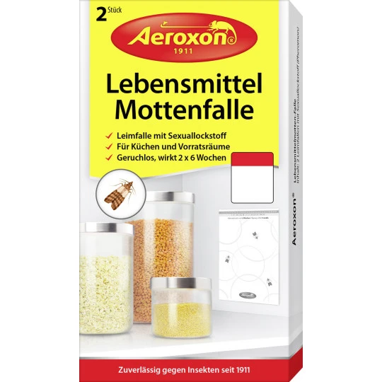 Aeroxon Lebensmittelmotten-Falle 2ST 3 Aeroxon Lebensmittelmotten-Falle 2ST