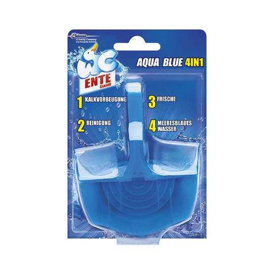 WC Ente Aqua Blue 4in1 Duftspüler 3 WC Ente Aqua Blue 4in1 Duftspüler