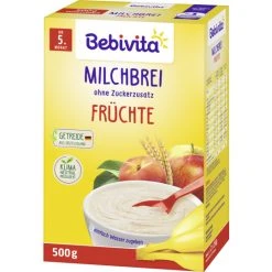Bebivita Milchbrei Früchte Ab 5.Monat 500G