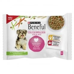 Purina Beneful Schleckermäulchen Huhn & Rind 4x 100G