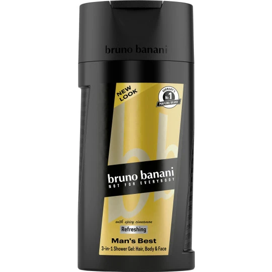 Bruno Banani Man's Best 3in1 Duschgel 250ML 3 Bruno Banani Man's Best 3in1 Duschgel 250ML