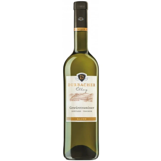 Durbacher Ölberg Gewürztraminer Spätlese Trocken 0,75L 3 Durbacher Ölberg Gewürztraminer Spätlese Trocken 0,75L