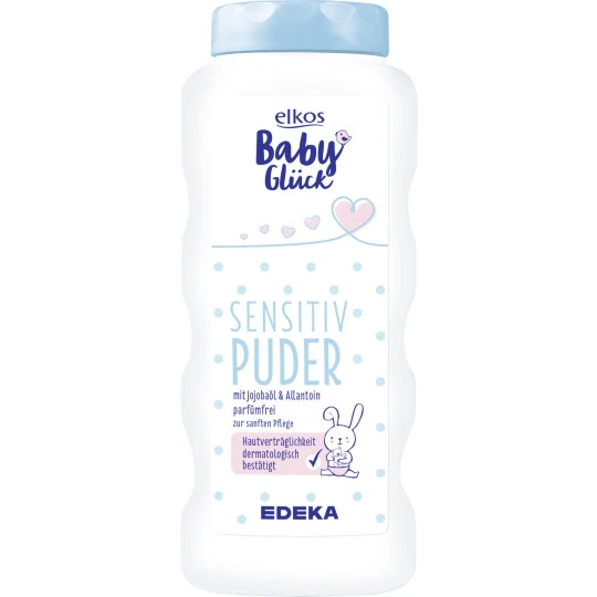 Elkos Babyglück Babypuder Sensitiv 100G 3 Elkos Babyglück Babypuder Sensitiv 100G