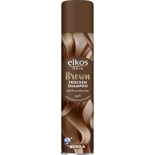 Elkos Trockenshampoo Brown 200ML 3 Elkos Trockenshampoo Brown 200ML