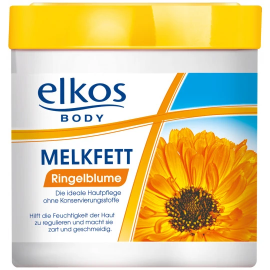 Elkos Melkfett Mit Ringelblumen 250ML 3 Elkos Melkfett Mit Ringelblumen 250ML