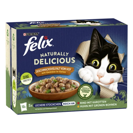 Felix Naturally Delicious Vom Hof 10x80G 3 Felix Naturally Delicious Vom Hof 10x80G