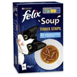 Felix Soup Tender Strips Wasser 6x48G