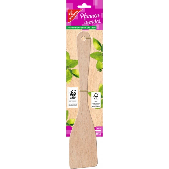 EDEKA Pfannenwender Buchenholz 3 EDEKA Pfannenwender Buchenholz