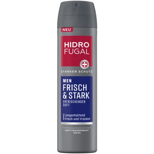 Hidrofugal Men Frisch & Stark Anti-Transpirant 150ML 3 Hidrofugal Men Frisch & Stark Anti-Transpirant 150ML