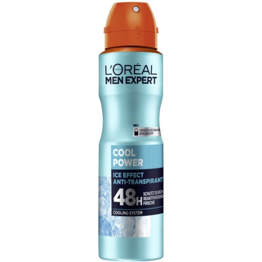 L'Oreal Men Expert 48H Deospray Cool Power 150ML 3 L'Oreal Men Expert 48H Deospray Cool Power 150ML