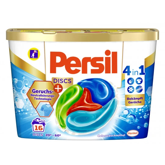 Persil® Color Discs 4in1 Gegen Schlechte Gerüche 400G 16WL 3 Persil® Color Discs 4in1 Gegen Schlechte Gerüche 400G 16WL