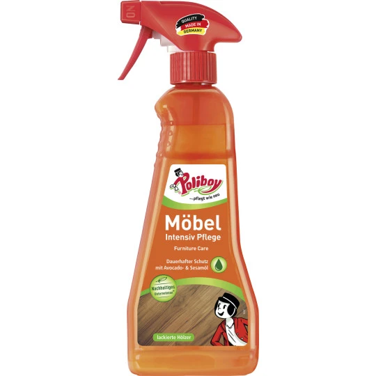 Poliboy Möbel Intensiv Pflege 375ML 3 Poliboy Möbel Intensiv Pflege 375ML