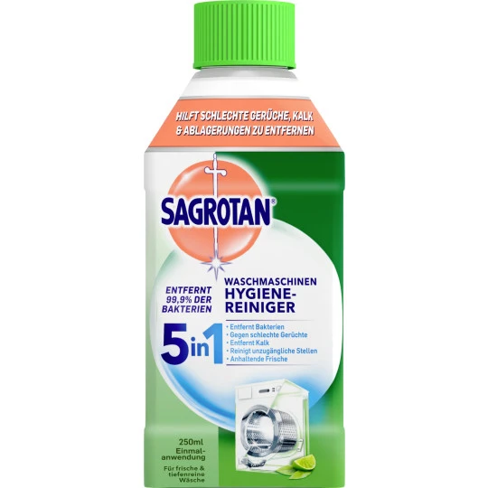 Sagrotan Waschmaschinen Hygiene-Reiniger 5in1 250ML 3 Sagrotan Waschmaschinen Hygiene-Reiniger 5in1 250ML