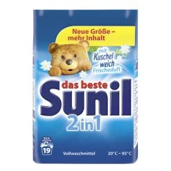 Sunil 2in1 Pulver 1,216KG 19WL