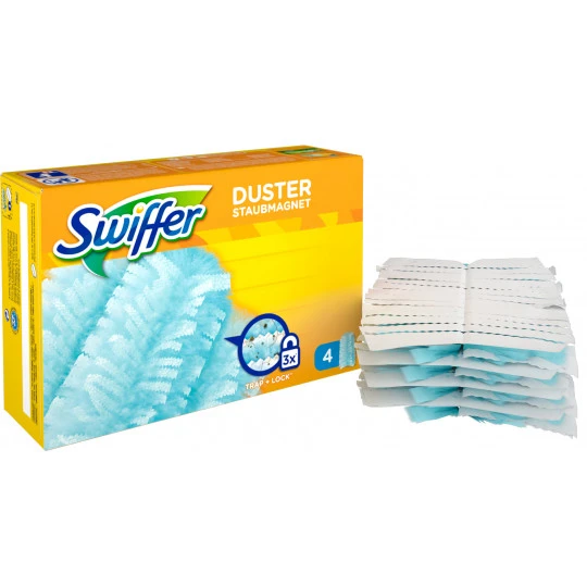 Swiffer Duster Staubmagnet Nachfüller 4ST 3 Swiffer Duster Staubmagnet Nachfüller 4ST