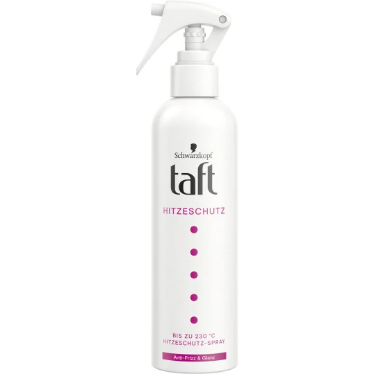 Schwarzkopf Taft Hitzeschutz-Spray 250ML 3 Schwarzkopf Taft Hitzeschutz-Spray 250ML
