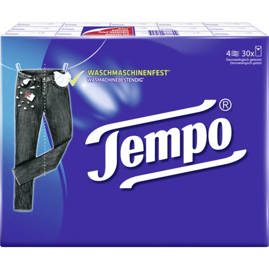 Tempo Taschentücher Classic 30x 10ST 3 Tempo Taschentücher Classic 30x 10ST