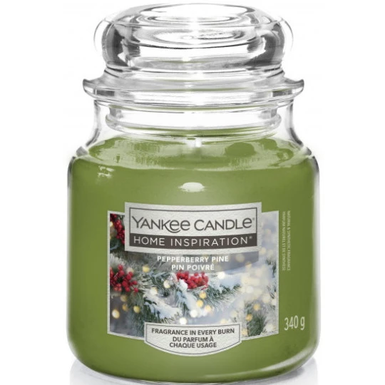 Yankee Candle Home Inspiration Duftkerze Pepperberry Pine 340G 3 Yankee Candle Home Inspiration Duftkerze Pepperberry Pine 340G